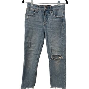 Madewell, the perfect vintage Blue Distressed Women Jeans